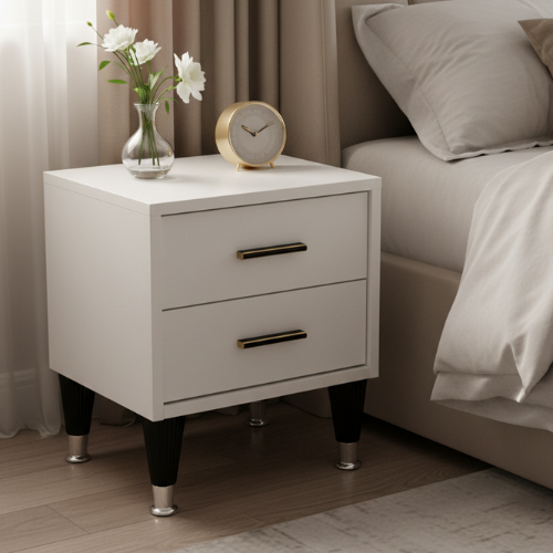 طاولة جانبية أنيقة وعملية لغرفة نومك
